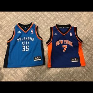 Lot of 2 NBA Basketball Jerseys